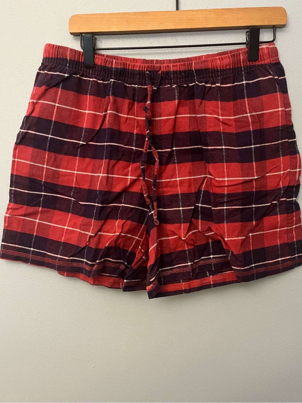 Garnet Hill Flannel Pajama Shorts